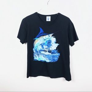 GUY HARVEY | Marlin Fishing Tee